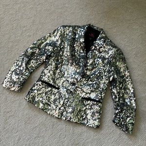 2b bebe sequin blazer